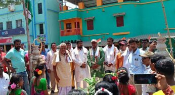 প্রচারে হাজির হলেন নব্বই ঊর্ধ প্রাক্তন ব্লক সভাপতি ,দেখা মিললনা বিধায়কের !